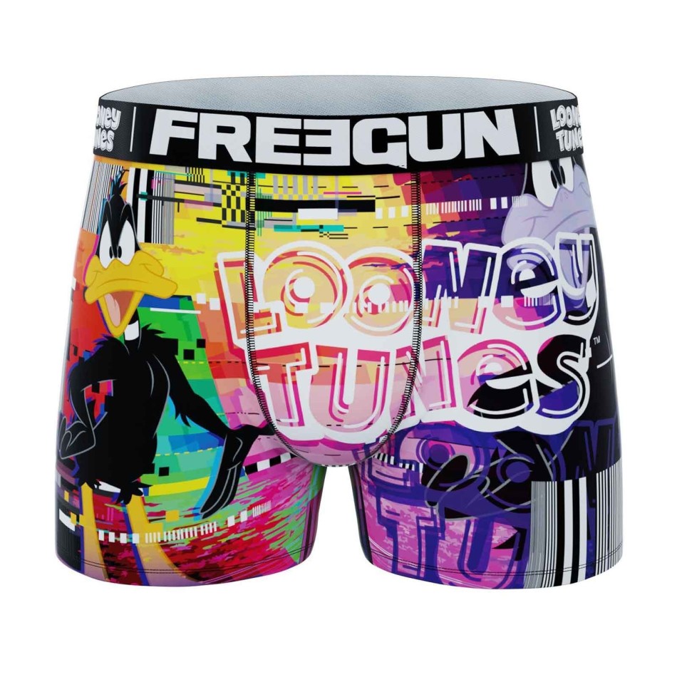 FREEGUN Boxershorts Herr Looney Tunes "Mire TV" Bugs, Daffy, Tazz, Wil