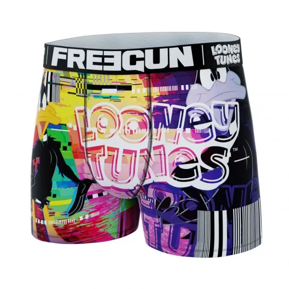 Looney Tunes "Mire TV" Men's Boxers (Men's boxer shorts) Freegun on FrenchMarket