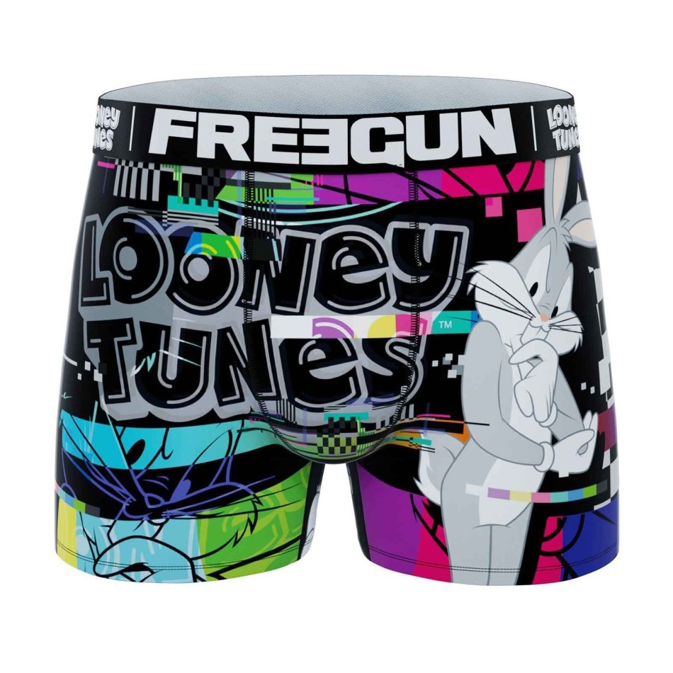 Boxershorts Herren Looney Tunes "TV-Mire" (Boxershorts Mann) Freegun auf FrenchMarket