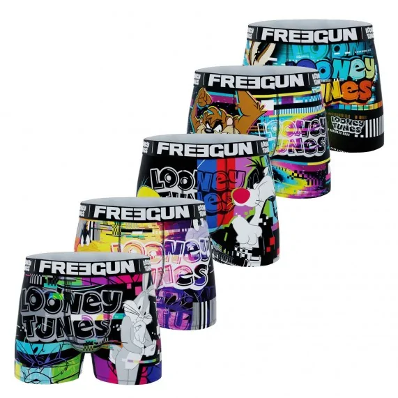 Lot de 5 Boxers Homme Looney Tunes (Lot boxers Homme) Freegun chez FrenchMarket Lot de 5 Boxers Homme Looney Tunes (Lot boxers Homme) Freegun chez FrenchMarket