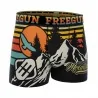 Wild Life" men's boxer shorts (Men's boxer shorts) Freegun on FrenchMarket