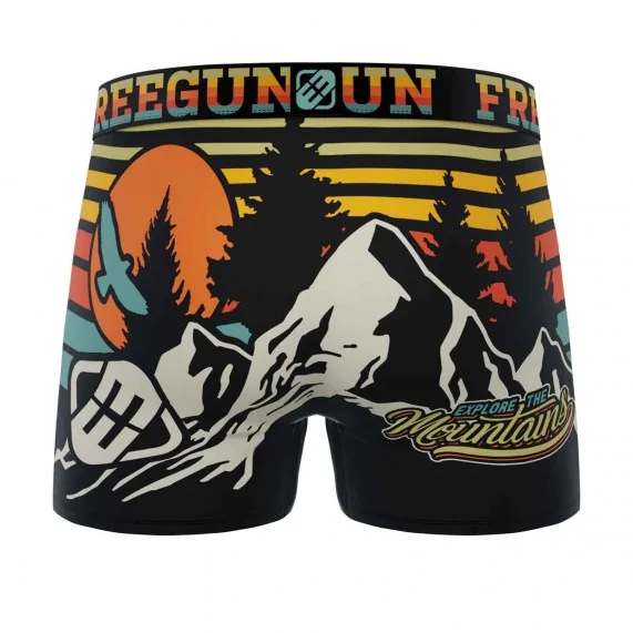 Wild Life" Heren Boxer (Herenboxershorts) Freegun chez FrenchMarket
