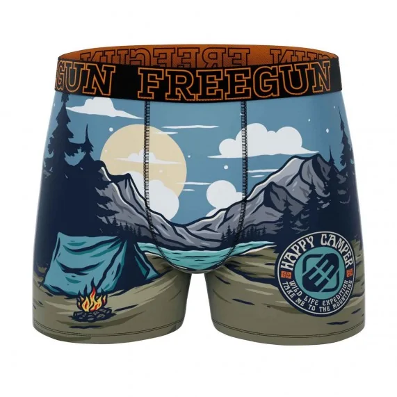 Boxer Mann "Wild Life" (Boxershorts Mann) Freegun auf FrenchMarket