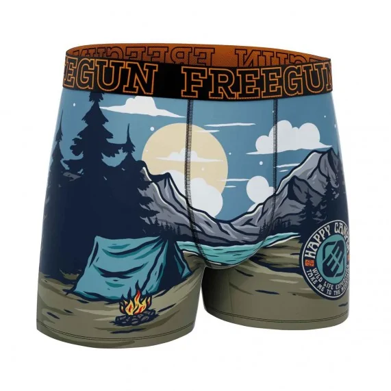 Boxer para hombre "Wild Life (Calzoncillos para hombre) Freegun chez FrenchMarket