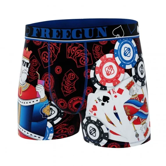FREEGUN Colección de Boxers para Hombre Las Vegas (Calzoncillos para hombre) Freegun chez FrenchMarket