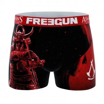 Boxer Mann Mikrofaser "Assassin's Creed: Shadows" (Boxershorts Mann) Freegun auf FrenchMarket