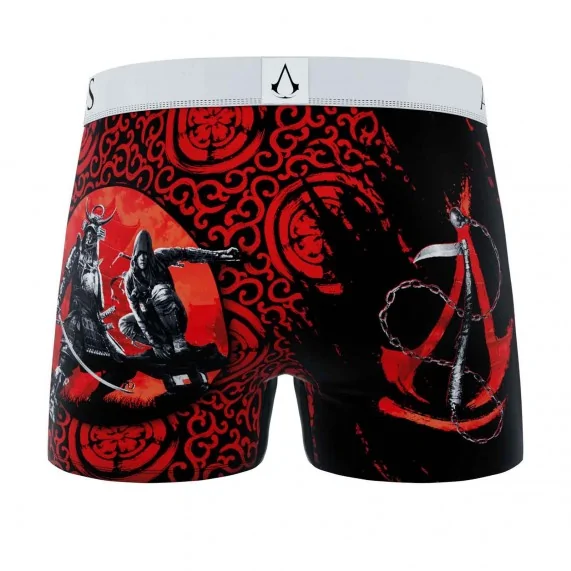 Boxer in microfibra "Assassin's Creed: Shadows" per uomo (Boxer da uomo) Freegun chez FrenchMarket