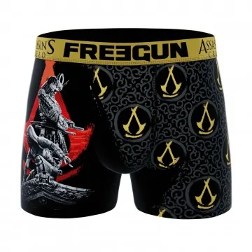 Boxer de microfibra "Assassin's Creed: Shadows" para hombre (Calzoncillos para hombre) Freegun chez FrenchMarket