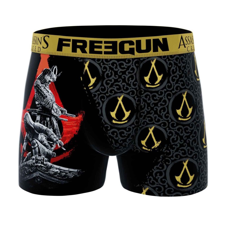 FREEGUN Boxerkalsong i mikrofiber för män "Assassin's Creed: Shadows