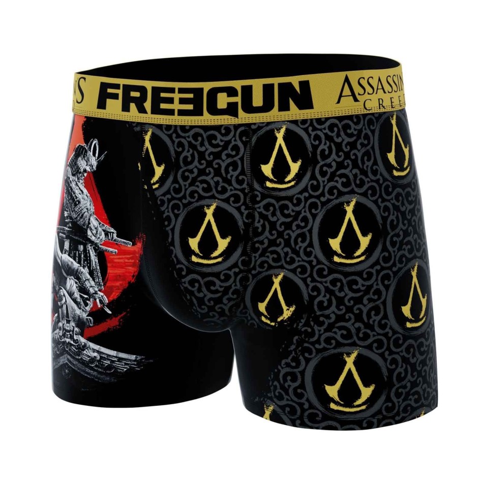 FREEGUN Boxerkalsong i mikrofiber för män "Assassin's Creed: Shadows