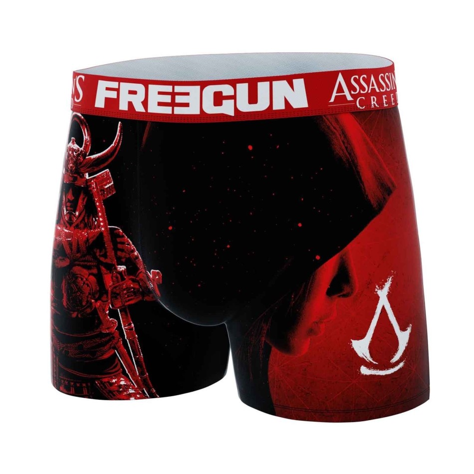 FREEGUN Set of 4 "Assassin's Creed: Shadows" Boxers for Men
