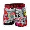 Boxershorts für Männer aus Mikrofaser "Street Pop-Art (Boxershorts Mann) Freegun auf FrenchMarket