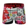 Boxershorts für Männer aus Mikrofaser "Street Pop-Art (Boxershorts Mann) Freegun auf FrenchMarket