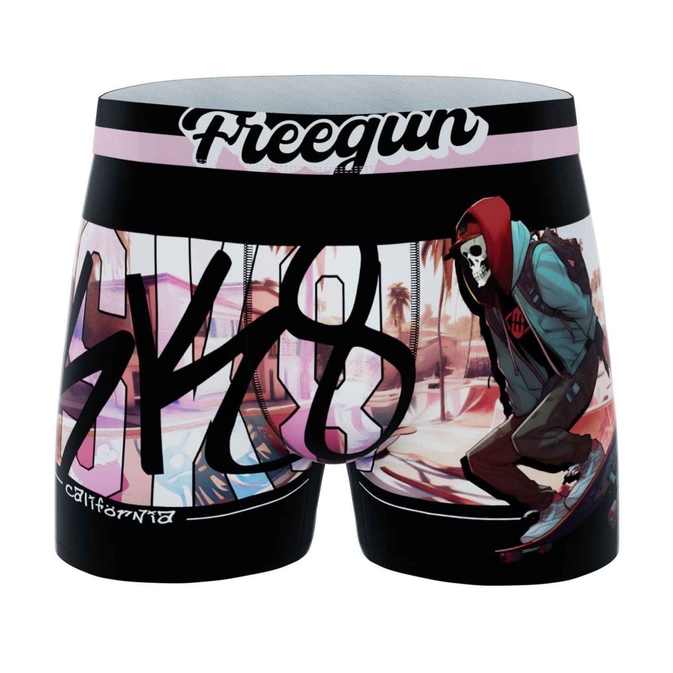 Boxer in microfibra "Street Sport" per uomo (Boxer da uomo) Freegun chez FrenchMarket