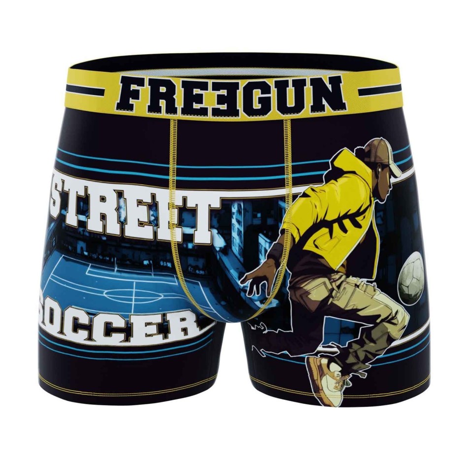 Street Sport" men's microfiber boxer shorts (Men's boxer shorts) Freegun on FrenchMarket