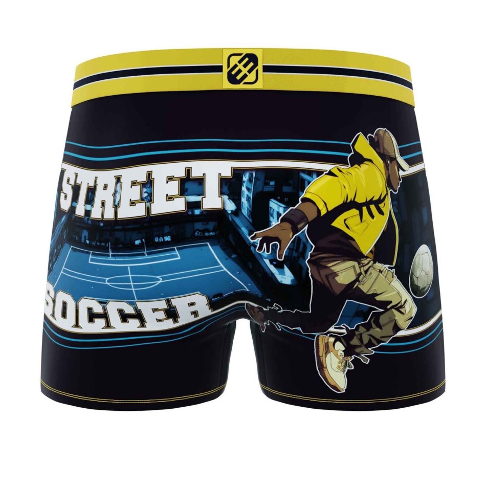 Street Sport" men's microfiber boxer shorts (Men's boxer shorts) Freegun on FrenchMarket