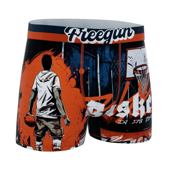 Boxer für Männer Mikrofaser "Street Sport (Boxershorts Mann) Freegun auf FrenchMarket