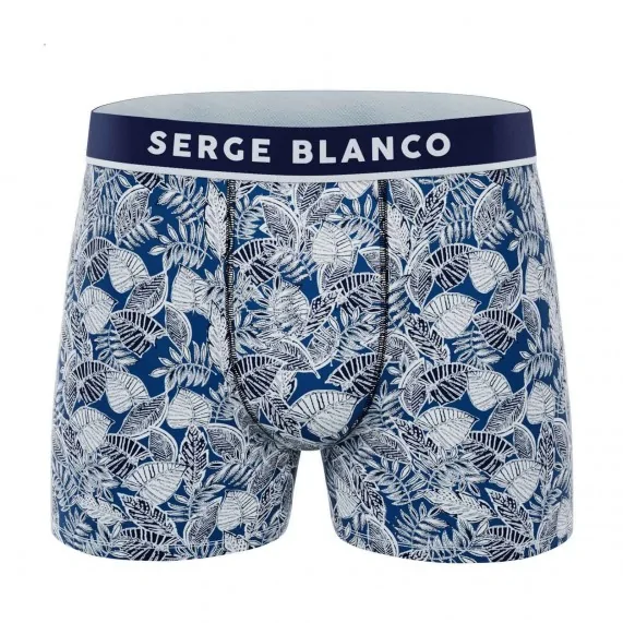 Lote de 3 calzoncillos bóxer de microfibra para hombre (Calzoncillos para hombre) Serge Blanco chez FrenchMarket