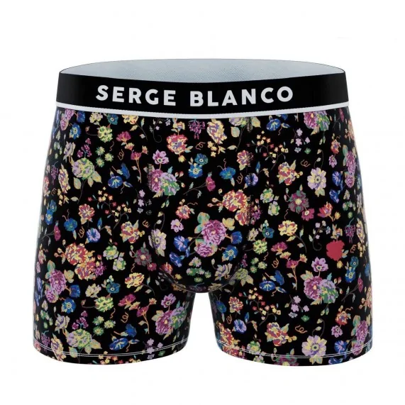 Set di 3 boxer da uomo in microfibra (Boxer da uomo) Serge Blanco chez FrenchMarket