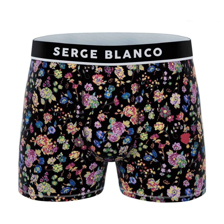 Lot de 3 Boxers Homme Microfibre (Lot boxers Homme) Serge Blanco chez FrenchMarket