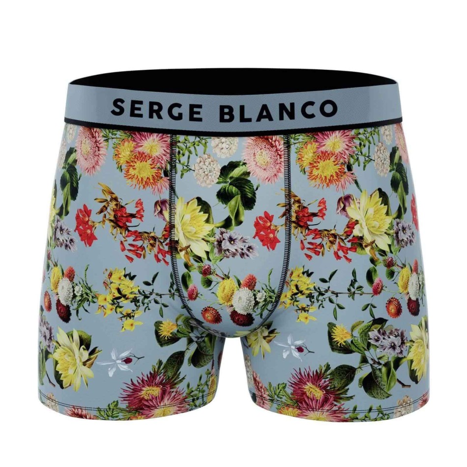 Lot de 3 Boxers Homme Microfibre (Lot boxers Homme) Serge Blanco chez FrenchMarket