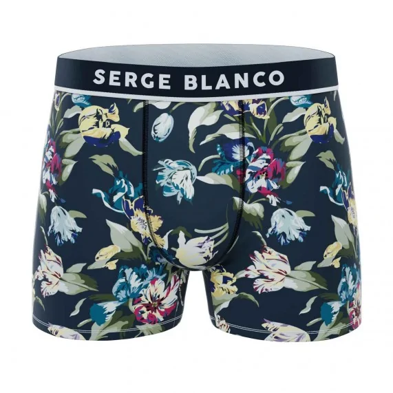 Lot de 3 Boxers Homme Microfibre (Lot boxers Homme) Serge Blanco chez FrenchMarket