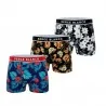 Set di 3 boxer da uomo in microfibra (Boxer da uomo) Serge Blanco chez FrenchMarket