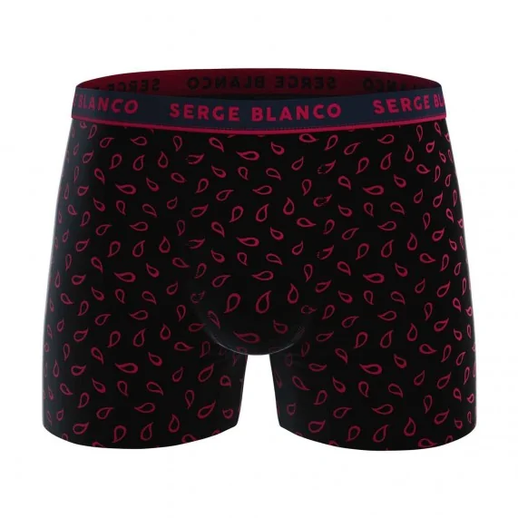 Lot de 4 Boxers Homme en Coton "Casual" (Lot boxers Homme) Serge Blanco chez FrenchMarket Lot de 4 Boxers Homme en Coton "Casual" (Lot boxers Homme) Serge Blanco chez FrenchMarket