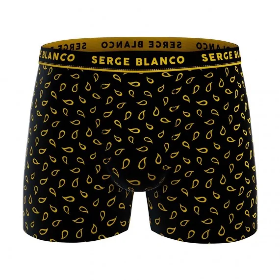 Set van 4 herenboxershorts van casual katoen (Herenboxershorts) Serge Blanco chez FrenchMarket Set van 4 herenboxershorts van casual katoen (Herenboxershorts) Serge Blanco chez FrenchMarket