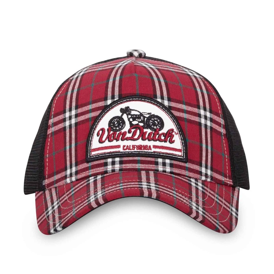 Trucker Checkered Cap (Caps) Von Dutch on FrenchMarket