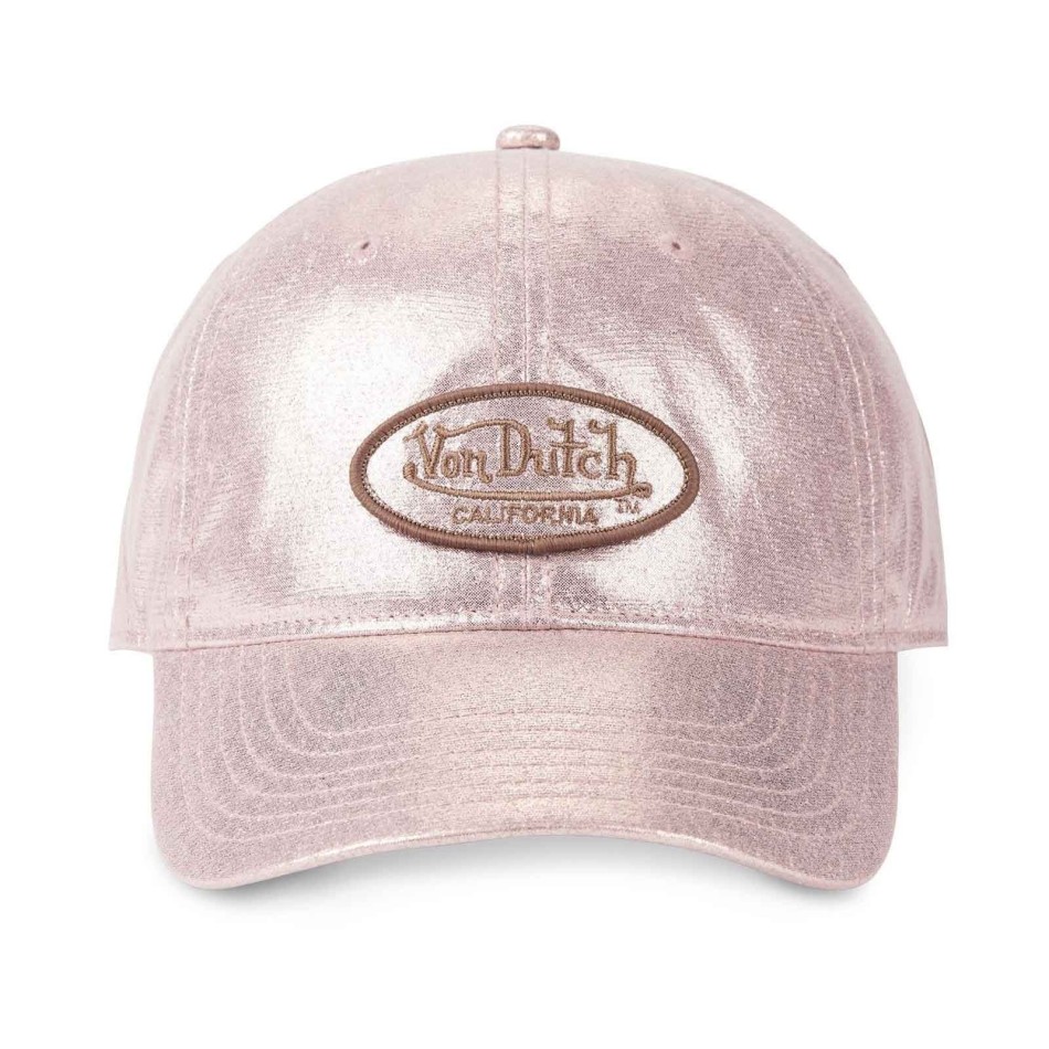 VON DUTCH Dad Cap Glitter för kvinnor marinrosa