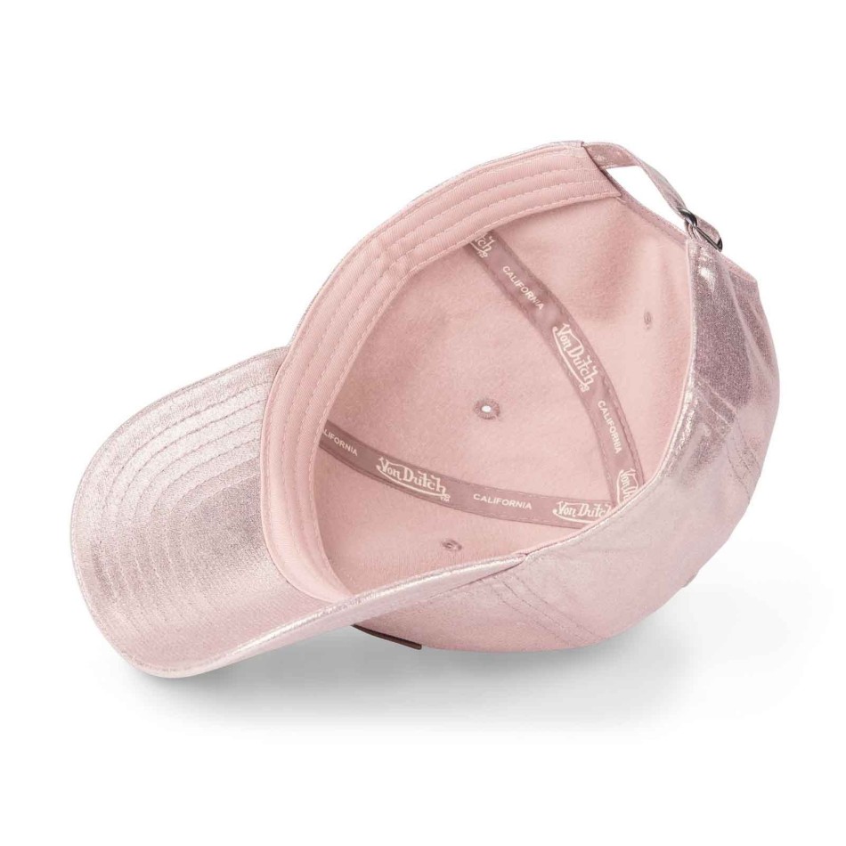 VON DUTCH Dad Cap Glitter för kvinnor marinrosa