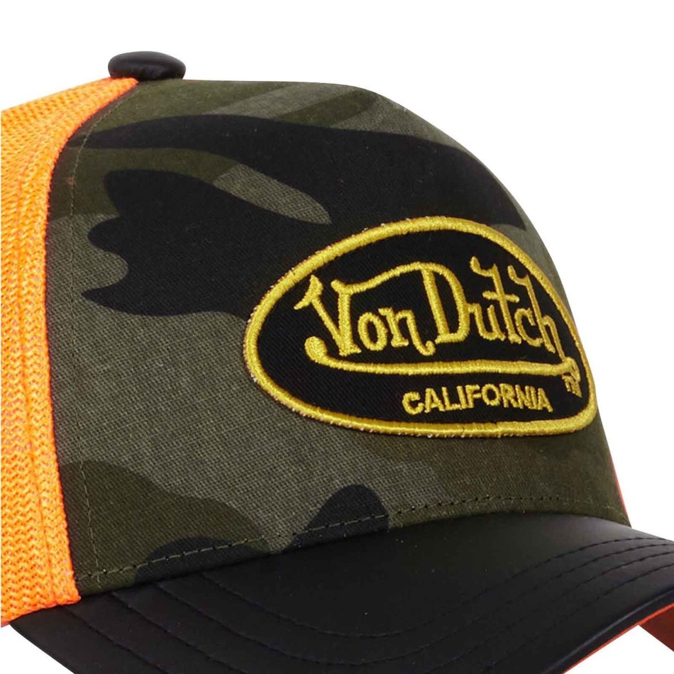 VON DUTCH Vintage Army Trucker keps