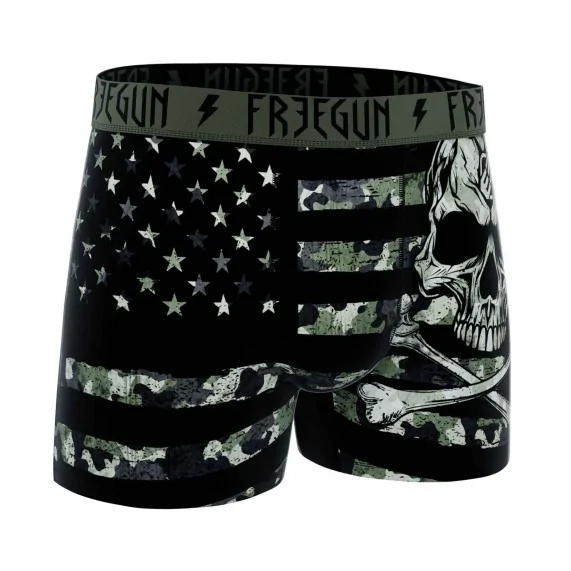 Set di 4 boxer con teschio per ragazzi (Confezione di boxer da ragazzo) Freegun chez FrenchMarket Set di 4 boxer con teschio per ragazzi (Confezione di boxer da ragazzo) Freegun chez FrenchMarket