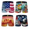 Lot de 4 Boxers Garçon Microfibre "USA" (Lot boxers Garçon) Freegun chez FrenchMarket