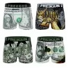 Set de 4 calzoncillos bóxer Premium Dollars para chico (Pack calzoncillos para niño) Freegun chez FrenchMarket