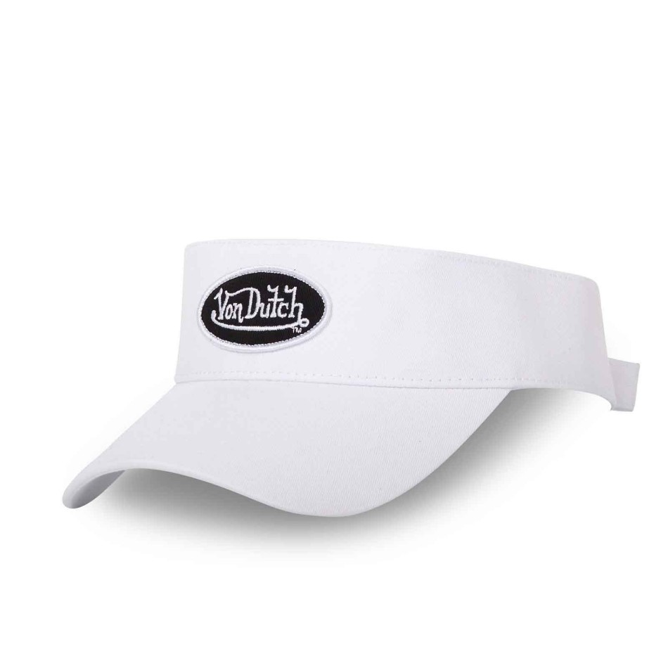 VON DUTCH Women's Visor PLAYA Pink White and Black