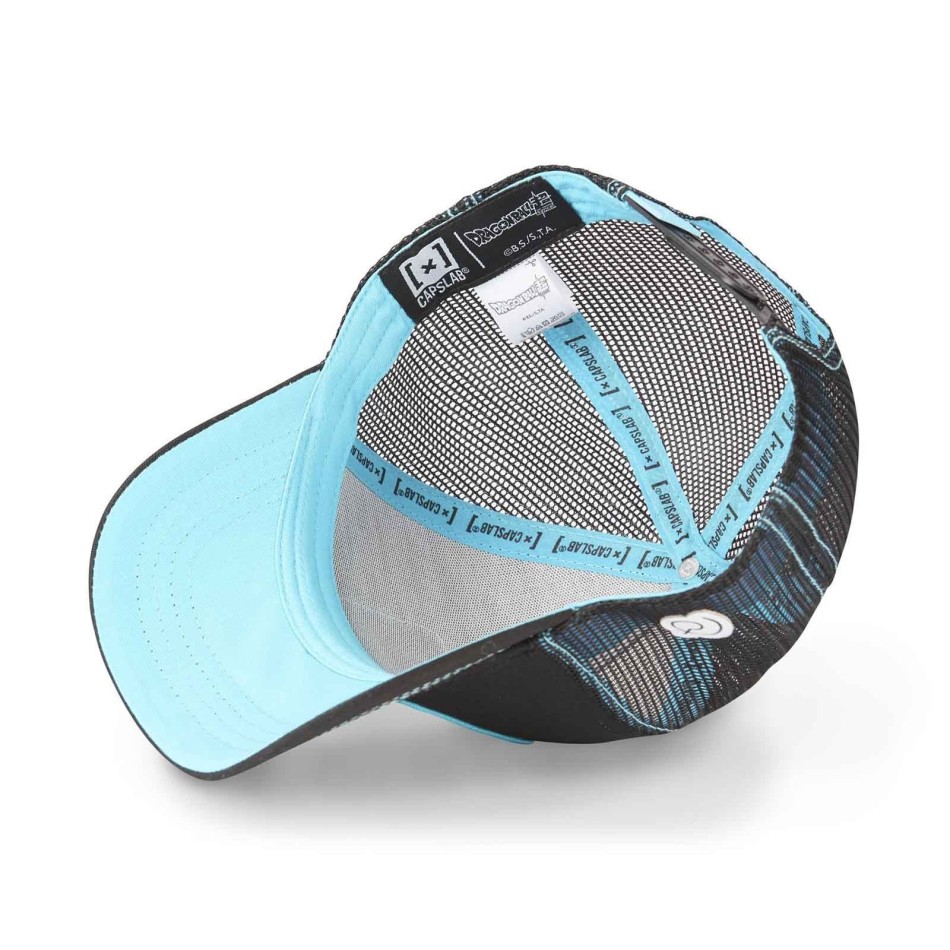 Casquette Homme Dragon Ball Super San Goku Saiyan Blue / French Market