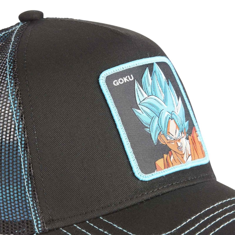 Cap Dragon Ball Super San Goku Saiyan Blue / French Market