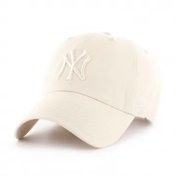 Casquette MLB New York Yankees "Clean Up" Natural (Casquettes) '47 Brand chez FrenchMarket