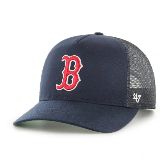 MLB Boston Red Sox "Mesh Hitch" Trucker Cap (Caps) '47 Brand chez FrenchMarket