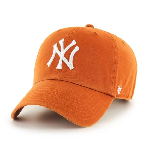 Cappellino MLB New York Yankees "Clean Up" Arancione (Cappellino) '47 Brand chez FrenchMarket Cappellino MLB New York Yankees "Clean Up" Arancione (Cappellino) '47 Brand chez FrenchMarket