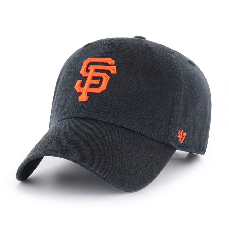 SF MLB San Francisco Giants "Clean Up" Cap | Camel Black 47 Brand