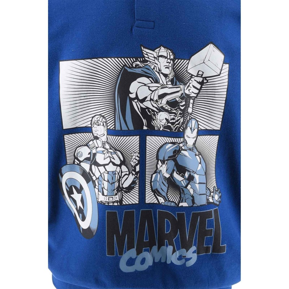 MARVEL Lång pyjamas för män "Marvel Comic's" 100% bomull