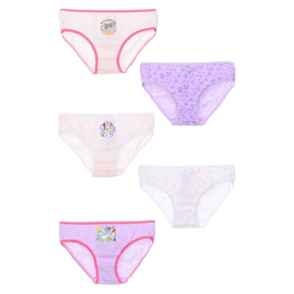 DISNEY Flickor Minnie Mouse 5-pack 100% bomull billig