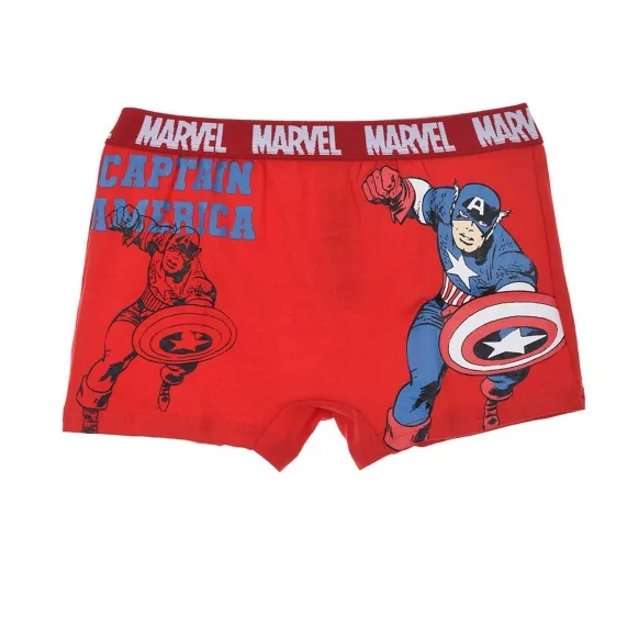 Set van 4 Marvel Avenger katoenen boxers voor jongens (Set jongensboxershorts) French Market chez FrenchMarket