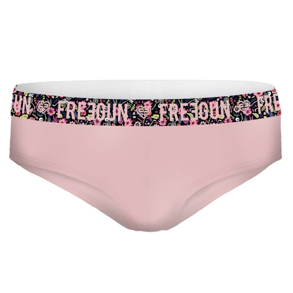 FREEGUN Girl | Set med 4 bekväma boxershorts i bomull French Market