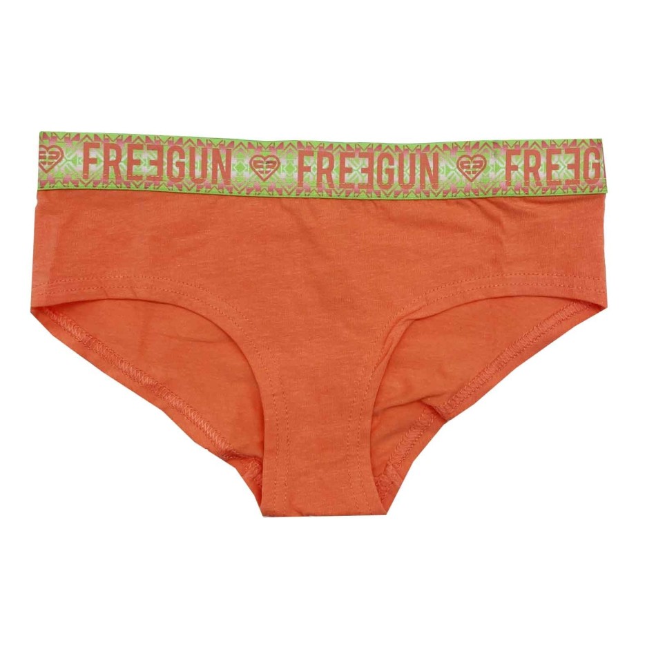 FREEGUN Girl | Set med 4 bekväma boxershorts i bomull French Market
