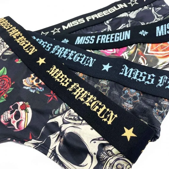 Juego de 4 bóxers de microfibra para mujer (Boxers) Freegun chez FrenchMarket Juego de 4 bóxers de microfibra para mujer (Boxers) Freegun chez FrenchMarket