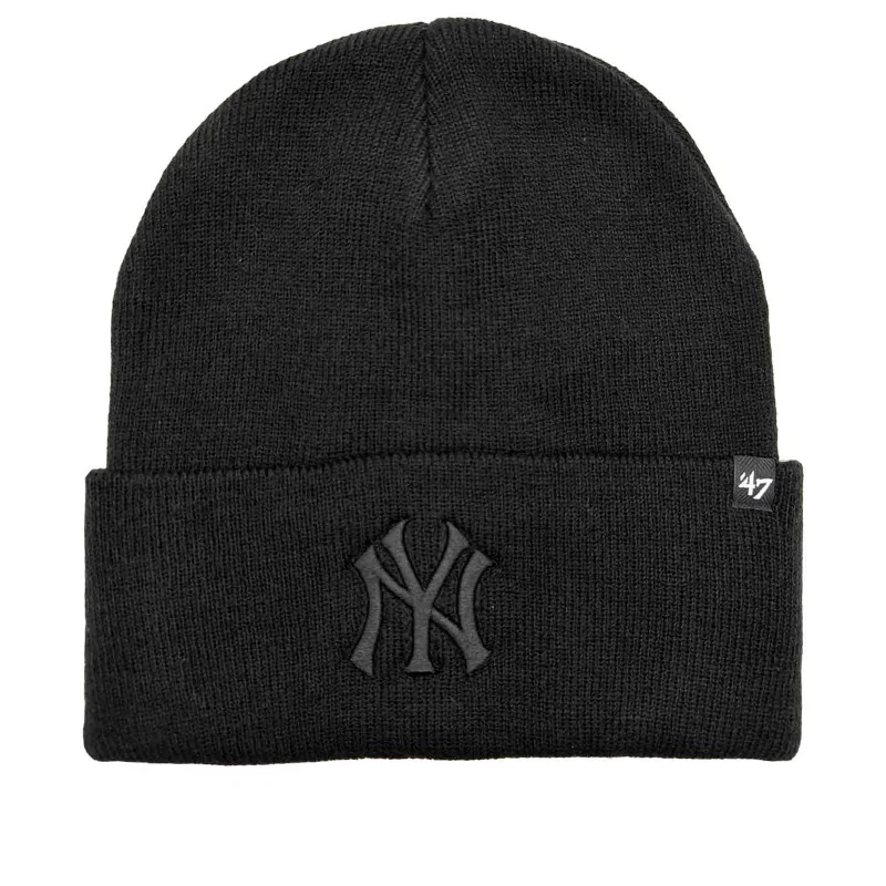 '47 Brand - Bonnet MLB New York Yankees Haymaker "Noir" Taille Unique Noir Logo Noir